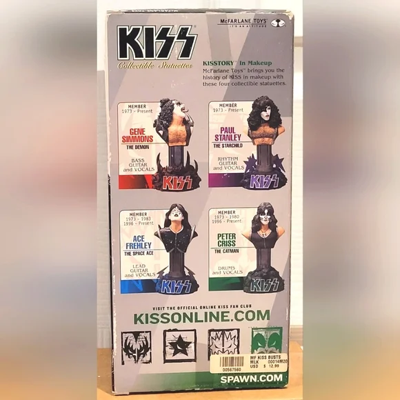*Rare* KISS Peter Criss Collectible statuette Bust 2002 Edition - Picture 5 of 6